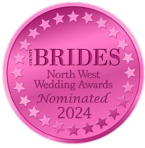 logo for county brides north west wedding awards 2024