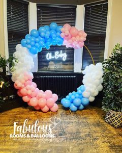 Balloon ring for events and parties
